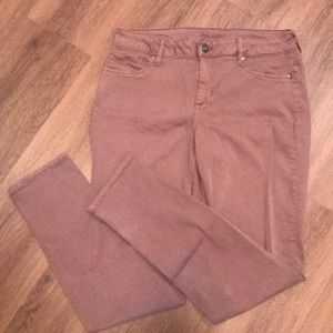 Maurice’s Jeggings! Lite purple color. Size large